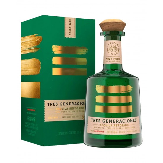 Tequila TRES GENERACIONES reposado 0,7 L 38 %