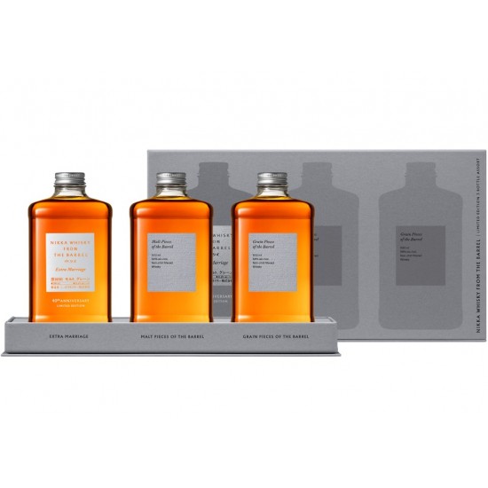 Nikka From the Barrel - darilno pakiranje 3x 0,5l