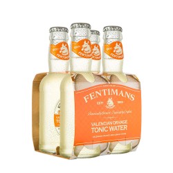 Fentimans Valencian Orange Tonic Water 4-pack 200 ml