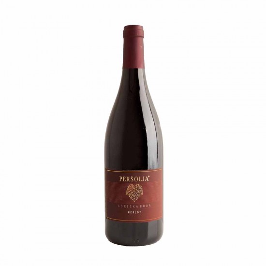 Merlot 0,75l – Peršolja vina iz Brd