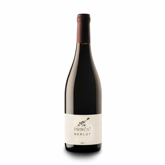 Merlot 0,75l – Kmetija Prinčič
