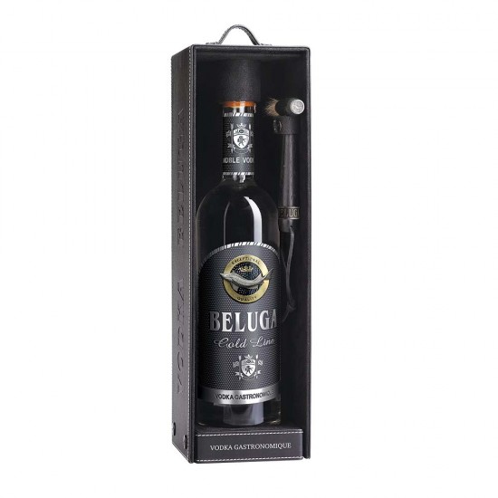 Beluga Gold Line vodka 0,7l v usnjeni škatli