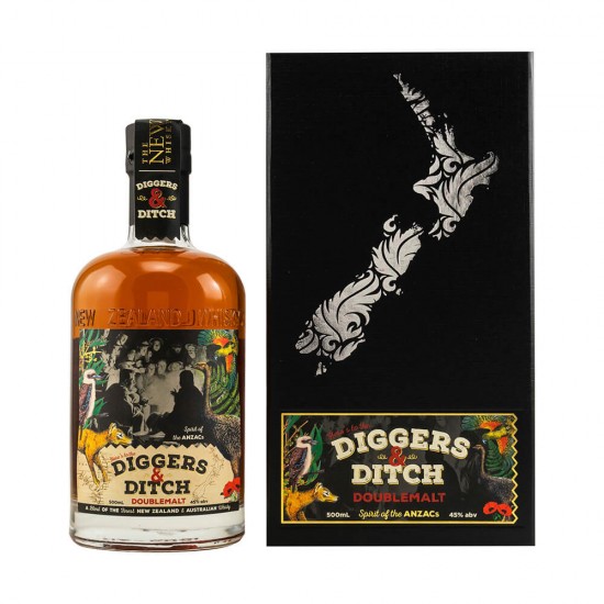 New Zealand Whisky Diggers & Ditch 0,5 l