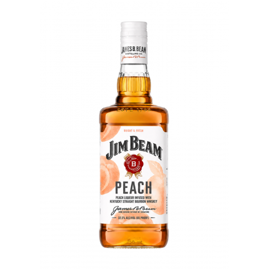 Jim Beam Peach (breskev) 0,7 L 32,5 %