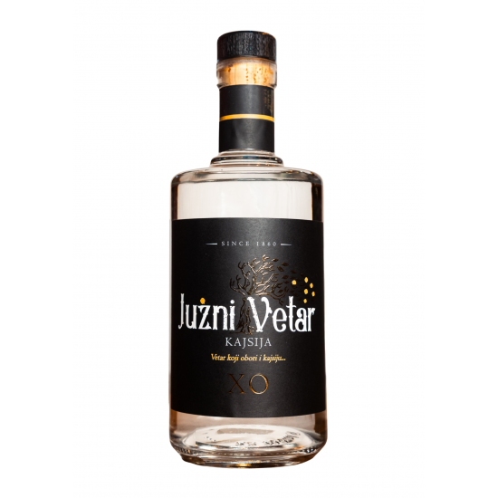 Južni Vetar rakija Kajsija XO 0,7 L 40 %