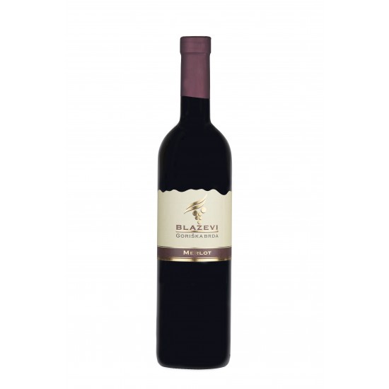 Merlot 0,75l – Kmetija Blaževi-BLAŽEVI