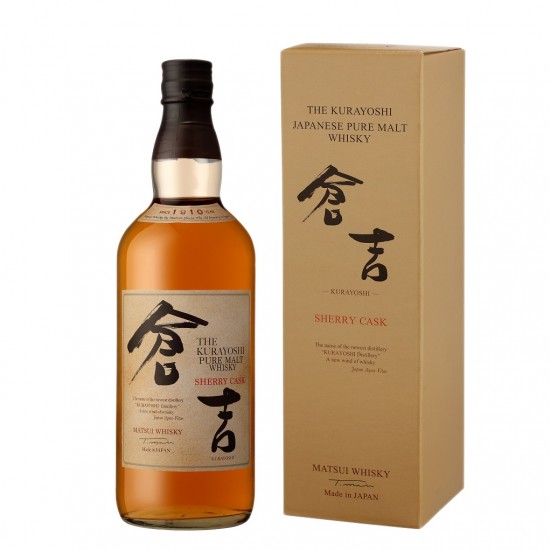 The Kurayoshi Pure Malt / Sherry Cask 0,7 L 43%-Whisky JAPONSKI